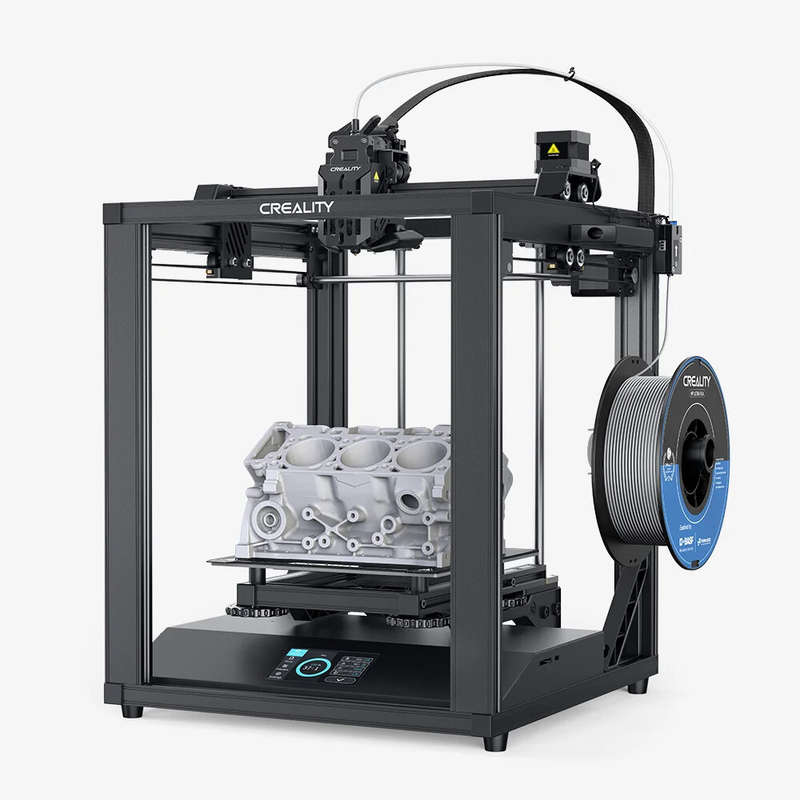 Creality 3D Ender 5 S1 3D Printer 250mm/s Fast Printing Dual Gear Direct Extruder Auto Leveling