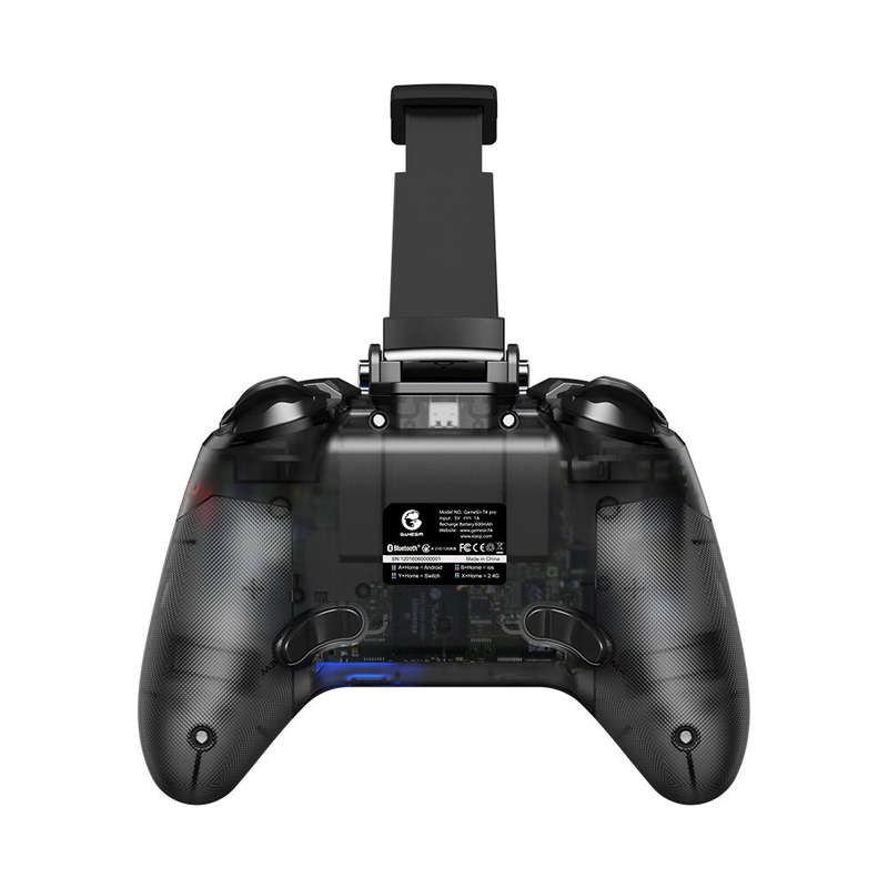 GameSir T4 Pro bluetooth Game Controller with 6-axis Gyroscope LED Backlit 2.4G Wireless Gamepad for