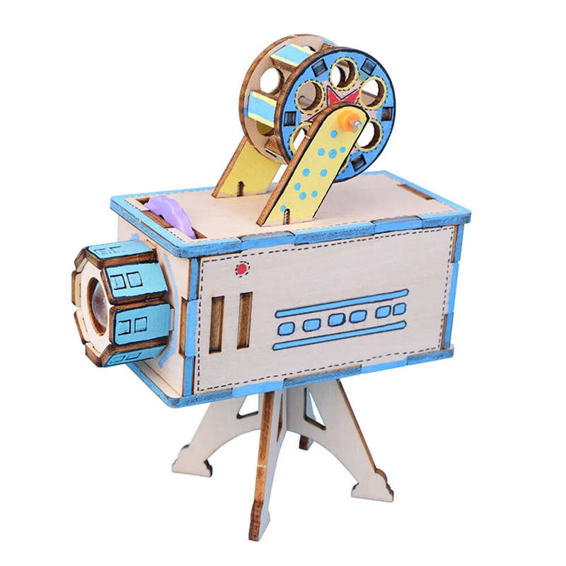 DIY Projector Science And Technology Invention Hand-Made Self-Made Education Experiment Kit Model To