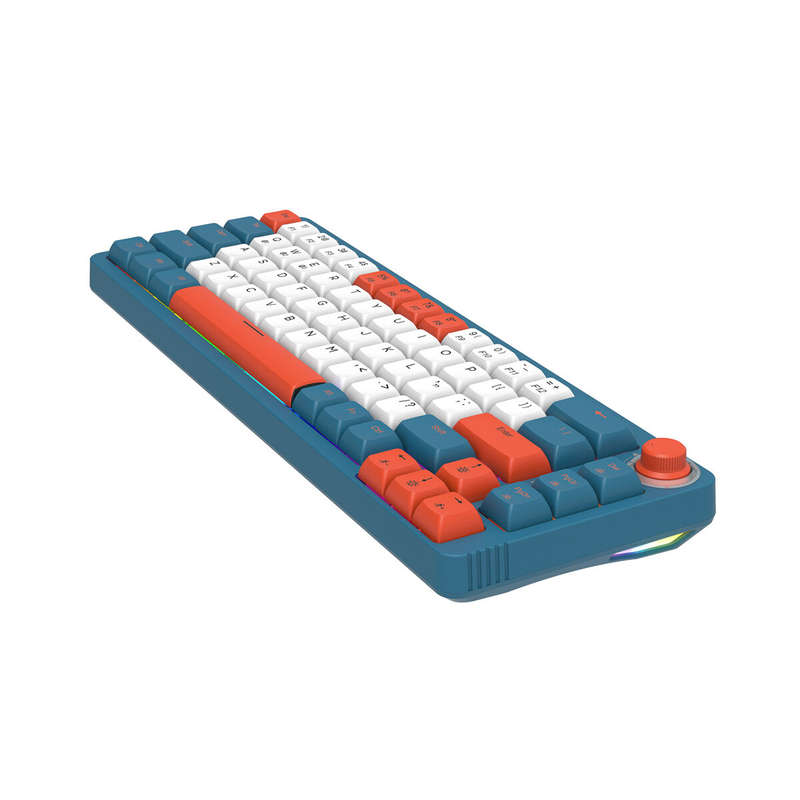 GAMAKAY LK67 Mechanical Keyboard 67 Keys RGB Gateron Switch Hot Swappable 65% Programmable Triple Mo