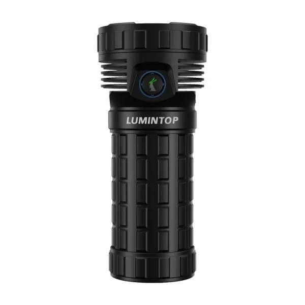 LUMINTOP Mach 4695 V2 26000LM Super Bright Strong Flashlight with 32000mAh 46950 Battery, Cooling Fa
