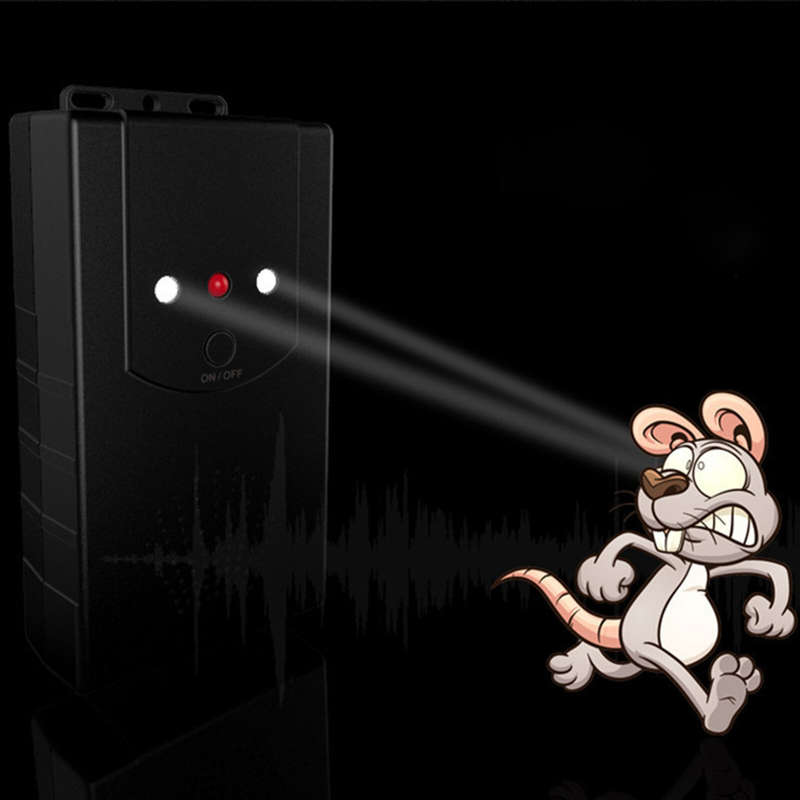 Ultrasonic Car Rat Repellent Engine Compartment Indoor Warehouse Mouse Rodent Repellent Ultrasonic W