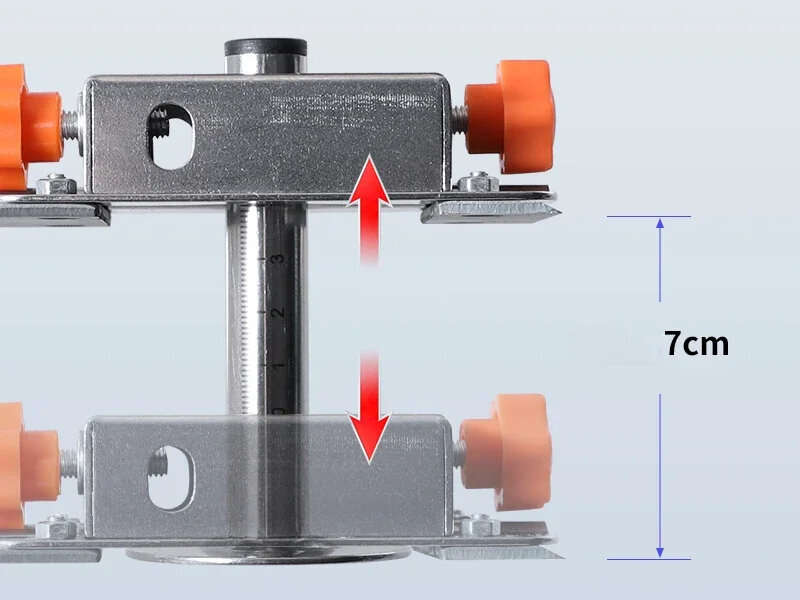 Woodworking Marking Tool Stainless Steel Retractable Tough Multi-Functional Measuring Device Stone P