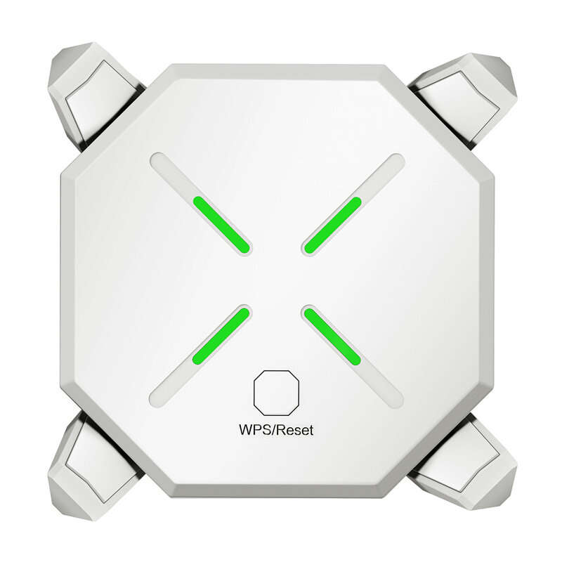 M-A18 1200Mbps Dual Band WiFi Wireless Repeater Wall-through Strong WiFi Booster 2.4GHz&5GHz WiFi Am
