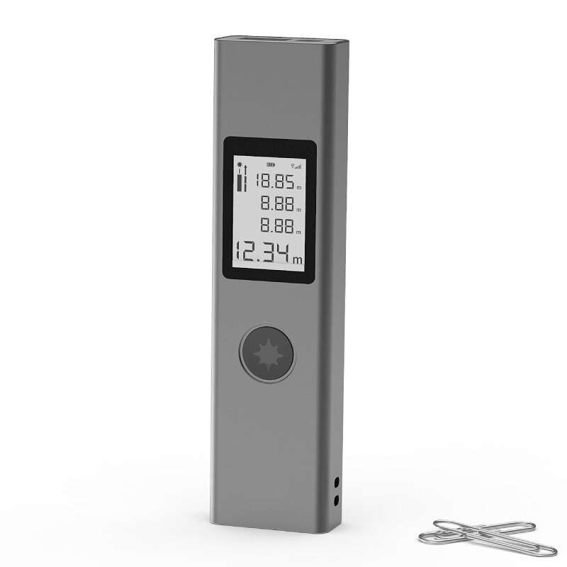 ATuMan DUKA LS-1S Intelligent Digital Laser Distance Meter Rangefinder Hunting Rechargeable Range Fi