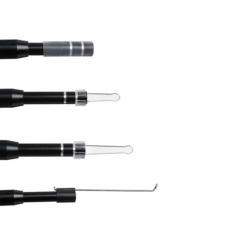 AN101 Ear Endoscope 3 in 1 Ear Cleaning Tool HD Visual Ear Spoon Multifunctional Earpick 5.5mm Camer