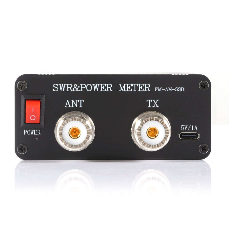 CQV-SWR120 120W SWR Power Standing Wave Meter High Standing Wave Alarm Function 240 * 240 Full Color