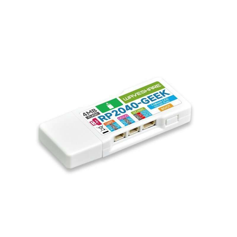 Raspberry Pi Pico RP2040 USB Debugging Downloader with 1.14inch LCD 65K 240x135 RP2040-GEEK Developm