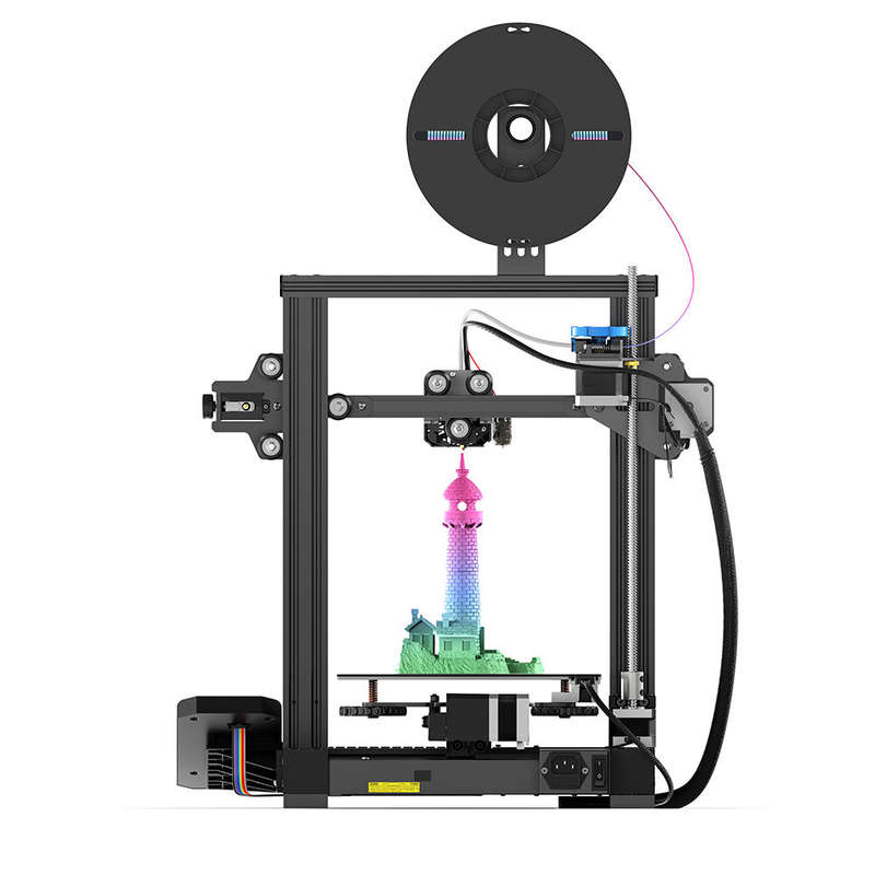 Creality 3D Ender-3 V2 Neo 3D Printer 220*220*250mm Print Size with CR-Touch Auto Leveling/Full-meta