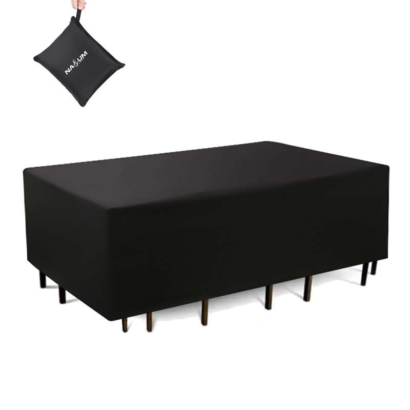 315x160x74CM 420D Oxford Cloth Garden Furniture Cover Waterproof Windproof UV Protection for Sofas C