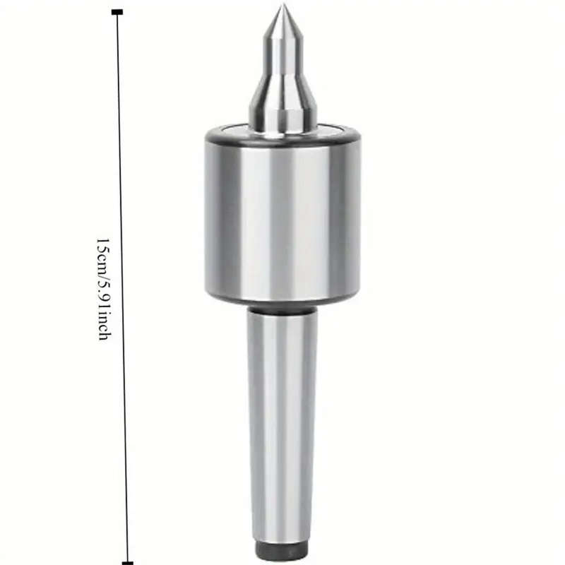 Woodworking Turning Return Top MT2 Live Center 0.0002inch High Accuracy 60 Degree Lathe Center With