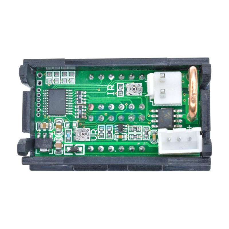 3pcs DC 100V 10A 0.28 Inch Mini Digital Voltmeter Ammeter 4 Bit 5 Wires Voltage Current Meter with L
