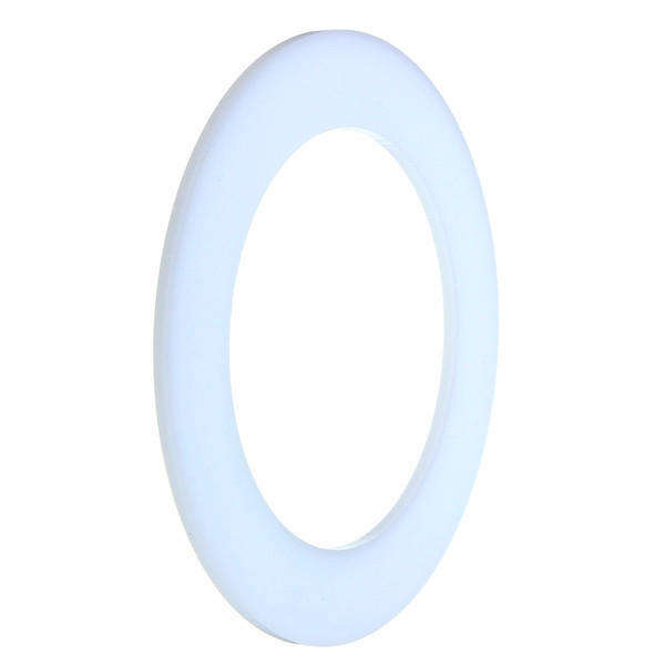 3mm Thick Round White Acrylic Disc Ring Laser Cut Plastic Circles