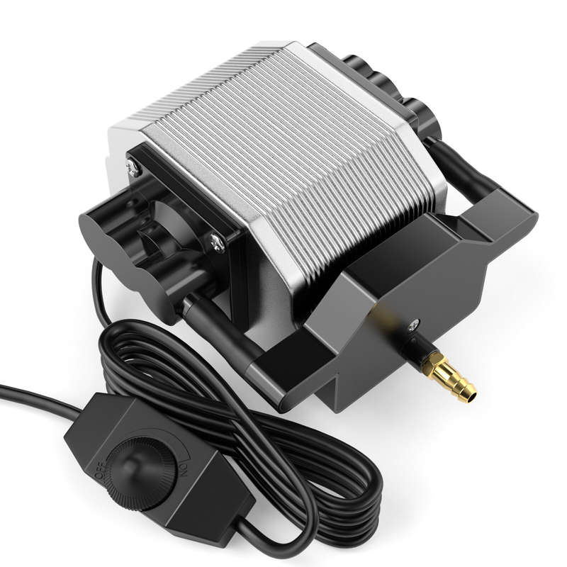 SCULPFUN 30L/Min 110V Air Pump Compressor for Laser Engraver, Adjustable Speed Low Noise Low Vibrati
