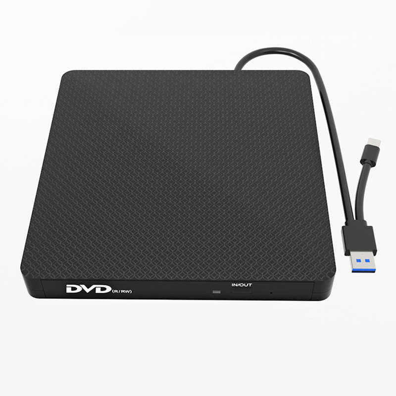 USB3.0 Type-C CD DVD External Optical Drive DVD-RW Player High Speed Data Transfer External Burner W