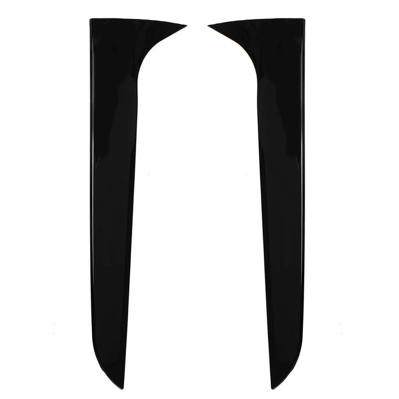 2Pcs Car Rear Window Side Spoiler Spoiler Wing Canard Canards Splitter For Audi A4 B8 Allroad Avant