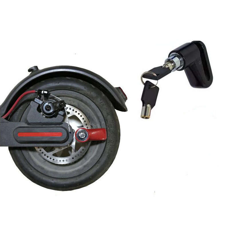 Bicycle Anti-thief Wheel Disc Brake Lock Aluminum Alloy Waterproof Lightweight Portable Bike Lock fo