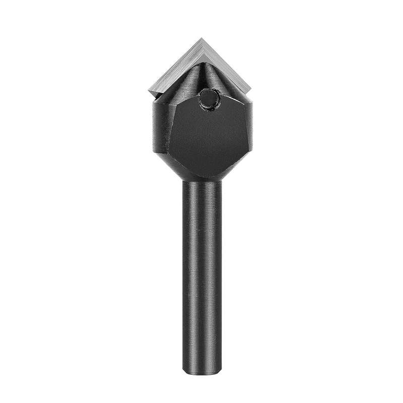 1/4 Inch Shank Industrial Grade V-Shape Carbide Insert 90 Degree Router Bit for CNC Wood Engraving C