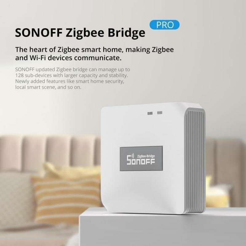 SONOFF ZB Bridge Pro Smart Home Zigbe 3.0 Bridge-P Remote Control ZigBe Wi-Fi Devices On APP Works W