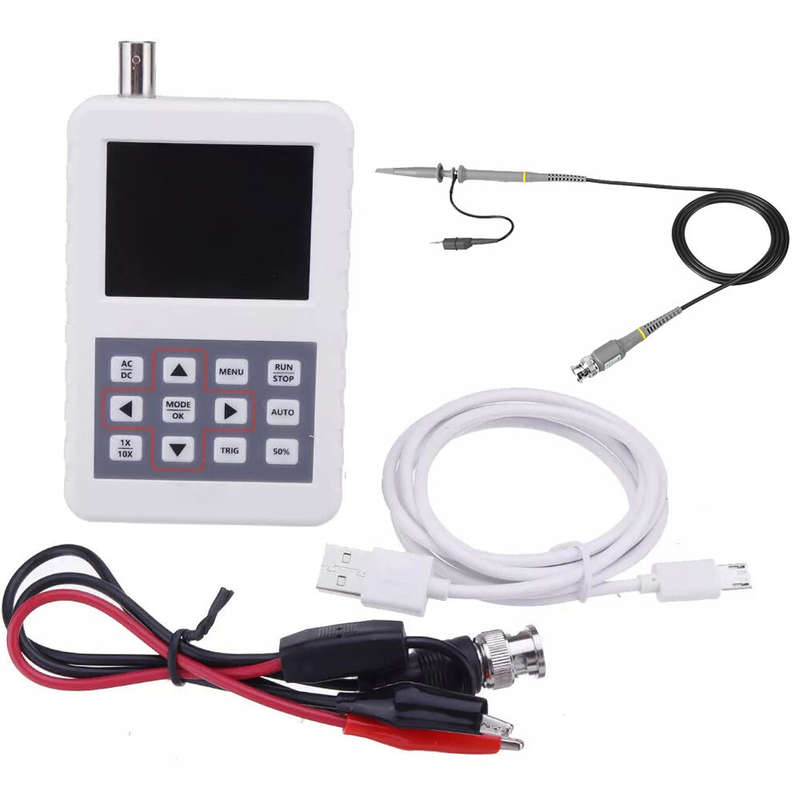 FNIRSI DSO PRO Digital Oscilloscope Handheld Oscilloscope 5M Bandwidth 20MS/s Sampling Rate Mini Pal
