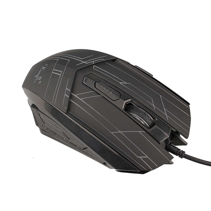 ELEGIANT T5 Wired Gaming Mouse 2400DPI LED Backlight USB Wired Optical Mouse Computer Mice for Home