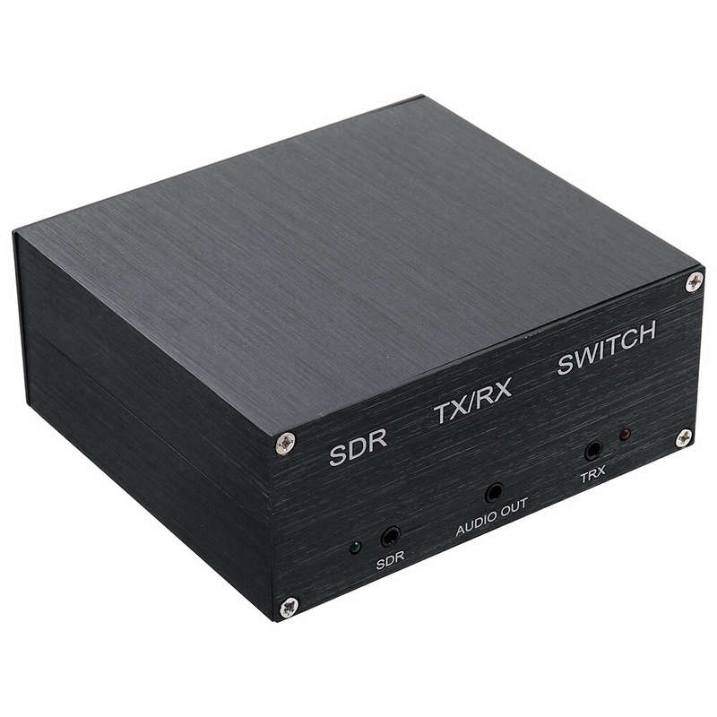 SDR Transceiver and Receiver Switch Antenna Sharer TR Switch Box with Gas Discharge Protection 160MH