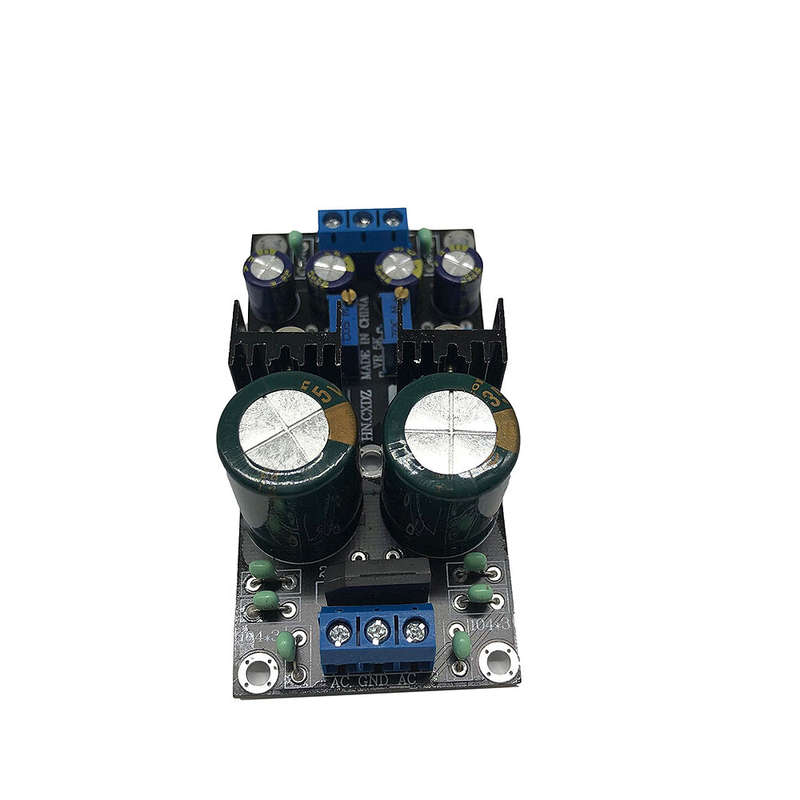 LM317+LM337 DC Adjustable Power Supply Board Regulated Power Supply Module AC10-24V Positive and Neg