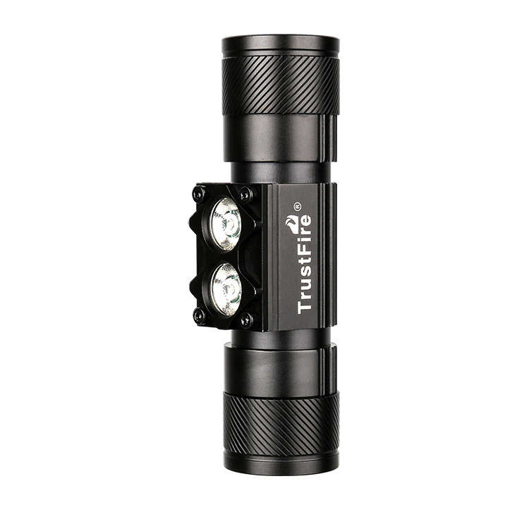 Trustfire H5R 600 Lumens Headlamp 150 Dual Lamp LED USB Rechargeable Headlights 180 Adjustable IP68