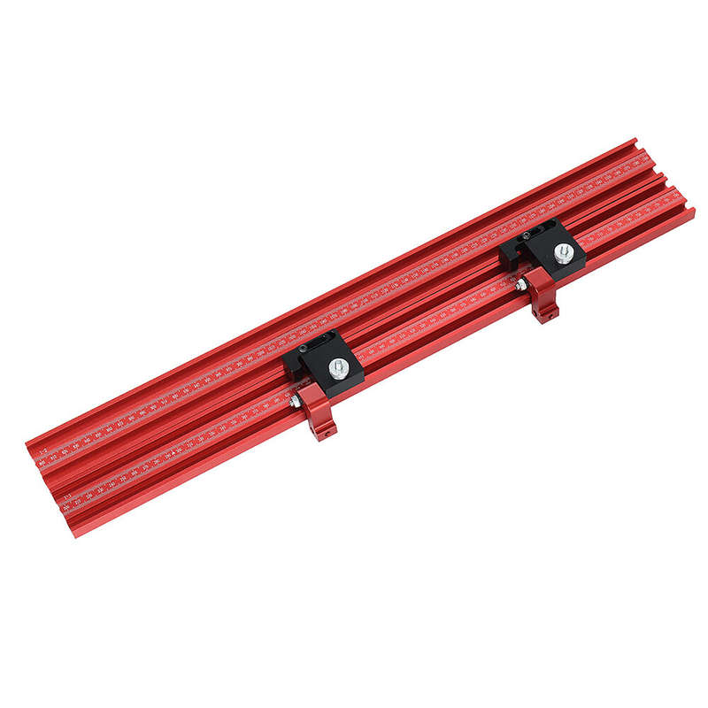 ENJOYWOOD Aluminum Alloy Woodworking Extension Guide Rail T-track Connector for Track Saw Rail Paral