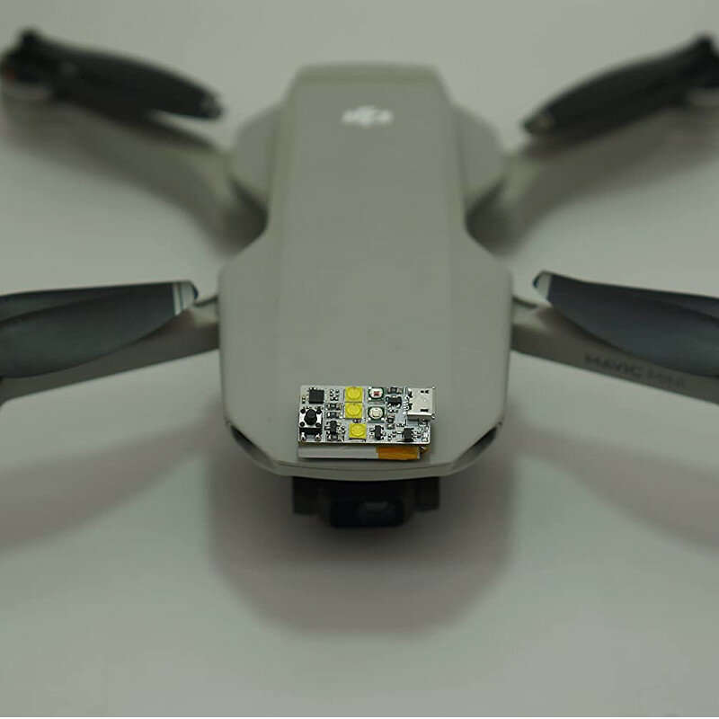 VIFLY Universal Strobe LED Flashing Night Flight Light Lamp Board for DJI Mini 3 PRO / Mavic AIR 2 /