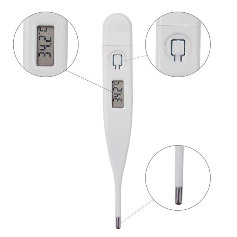 Ome A4028 Portable Digital Thermometer Electronic LCD Thermometer Home Office Water Temperature Meas