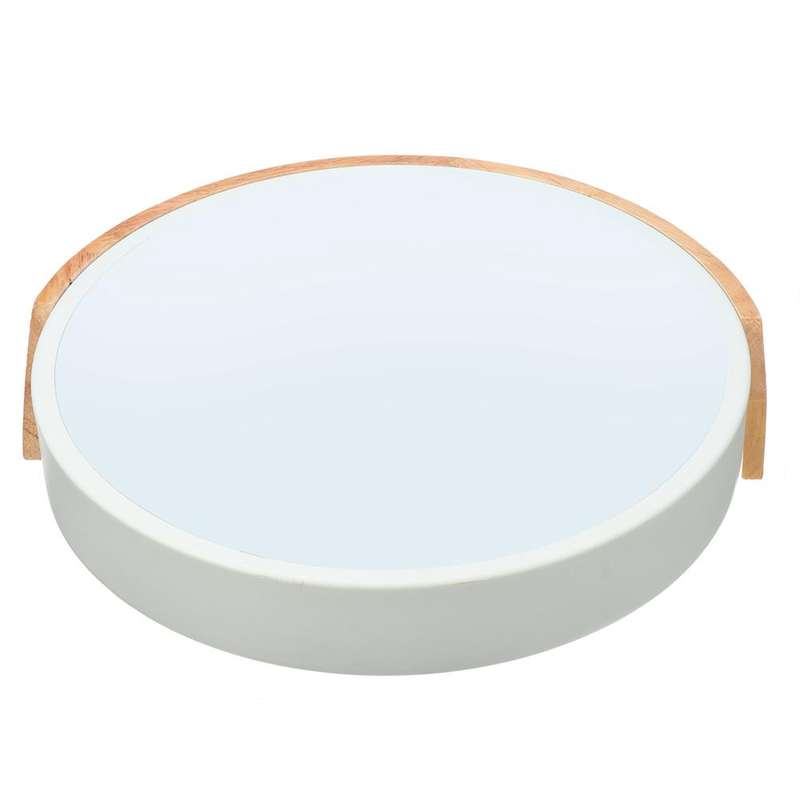 18W Ultra-thin Ceiling Light Colorful Round Acrylic LED Wood Room Ceiling Lamp