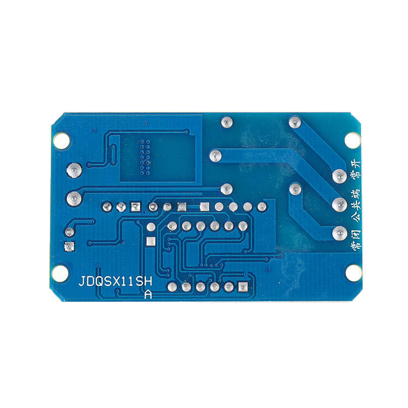 12V DC Infrared Remote Control Full-function Precision Delay Cycle Timing Relay Module with LED Digi