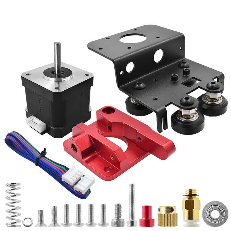 Ender3/CR10 Proximity Extruder Upgrade Retrofit Mounting Plate Kit with/without Motor for 3D Printer