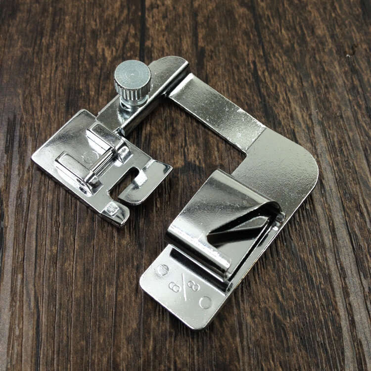 Portable Home Multi-functional household 3 Sizes Rolled Hem Presser Foot...-(Size 3 19mm)