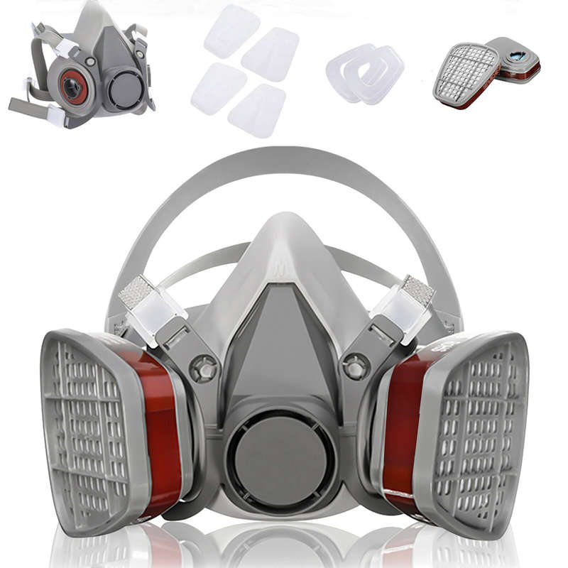 NASUM M101 Gas Mask Half Mask NASUM for Painting Dust Chemicals Machine Polishing Welding Pesticides
