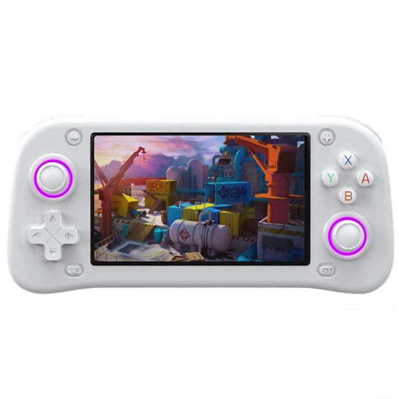 XF43 64G Retro Handheld Gaming Console 4.3 Inch IPS Screen 18000+ Built-in Games 3D Hall Joystick an