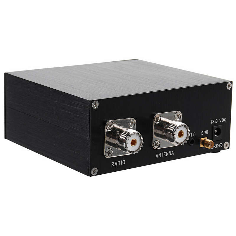 SDR Transceiver and Receiver Switch Antenna Sharer TR Switch Box with Gas Discharge Protection 160MH