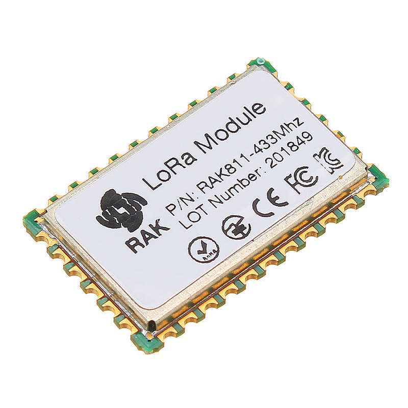 RAK811 LoRa Module SX1276 Wireless Communication Spread Spectrum WiFi 3000 Meters Support LoRaWAN Pr