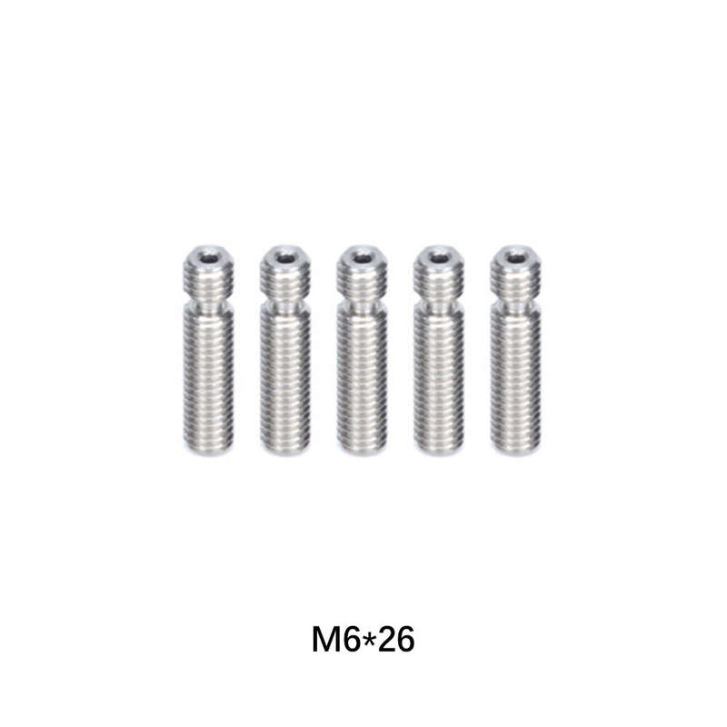 SIMAX3D 5/10PCS M6 Nozzle Throat with PTFE Tube All Models Throat for 1.75mm Filament for 3D Printer