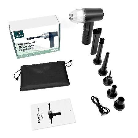 MECO ELEVERDE ME-CR1 Electric Compressed Air Duster & Vacuum Cleaner 4 in 1 Function Powerful 3-Gear
