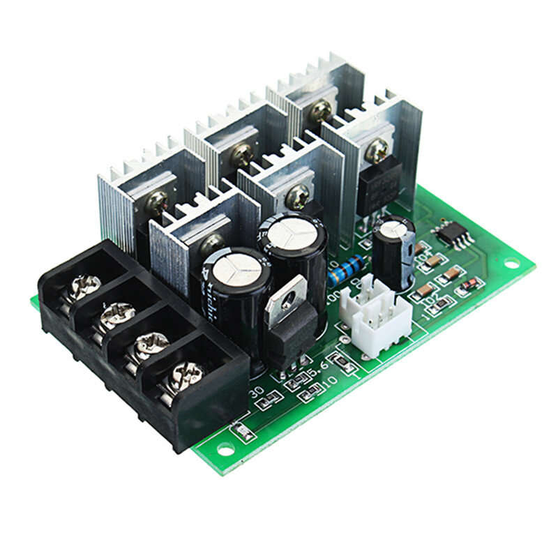 3Pcs DC 9-55V 40A 2000W PWM DC Motor Pump Speed Regulator High Power Speed Controller 9V 12V 24V 36V