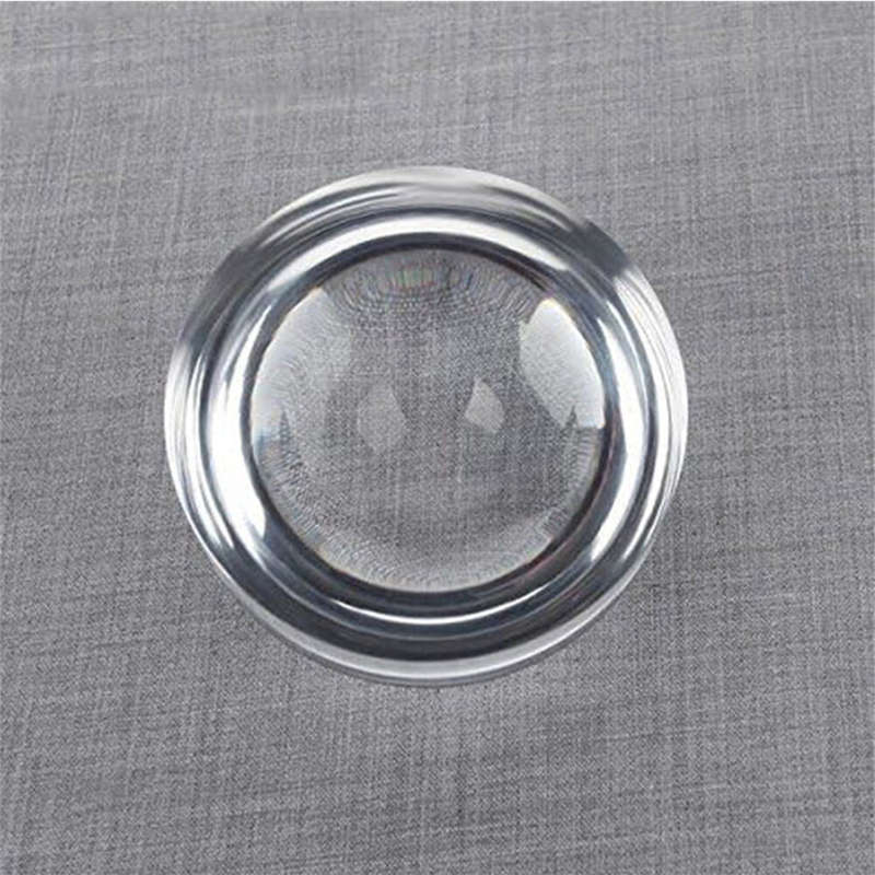 10X High Magnification Crystal Desktop Reading Magnifier Acrylic Lens 65mm Lens Diameter and Dual Fu