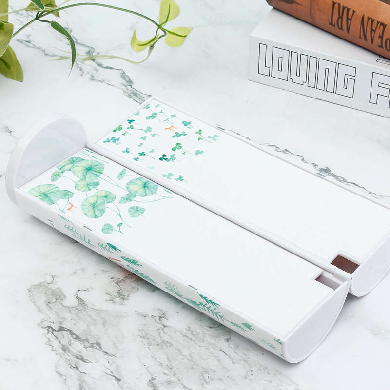 Cartoon Pencil Box Large Capacity Pencil Case Cylindrical Pencil Box Multifunction Stationery Box Sc