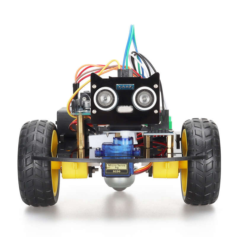 TSCINBUNY 2WD Smart Automation Robot Car Kit For ESP8266 ESP12E D1 Wifi Board For Arduino Programmin