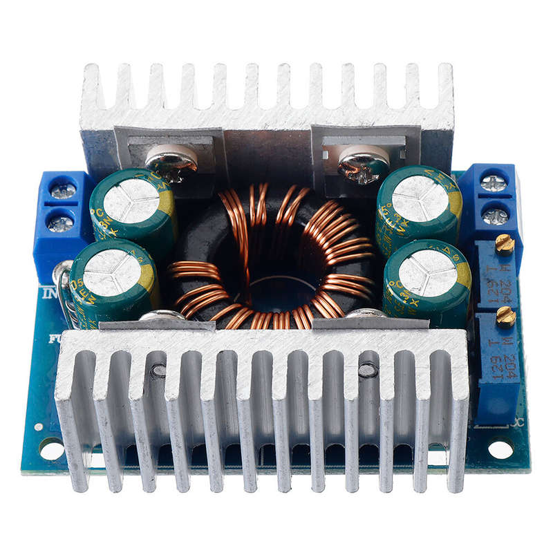 5pcs Geekcreit DC-DC 8A DC5-30V 150KHz Automatic Step Up Step Down Adjustable Power Module Voltage R