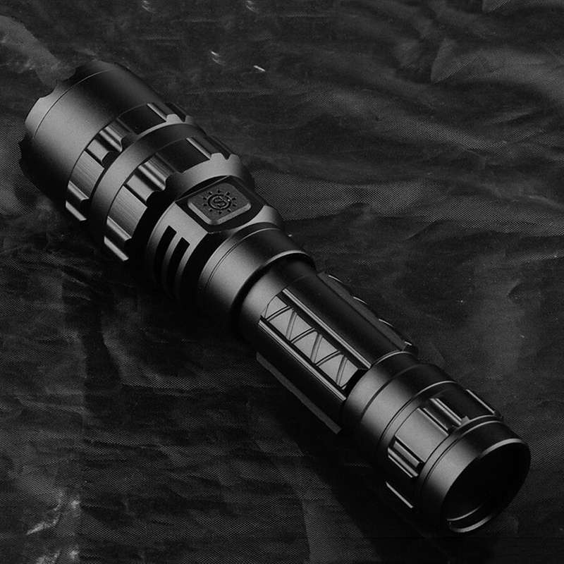 BIKIGHT 1102 L2 5Modes 1600 Lumens USB Rechargeable Camping Hunting LED Flashlight 18650 Flashlight