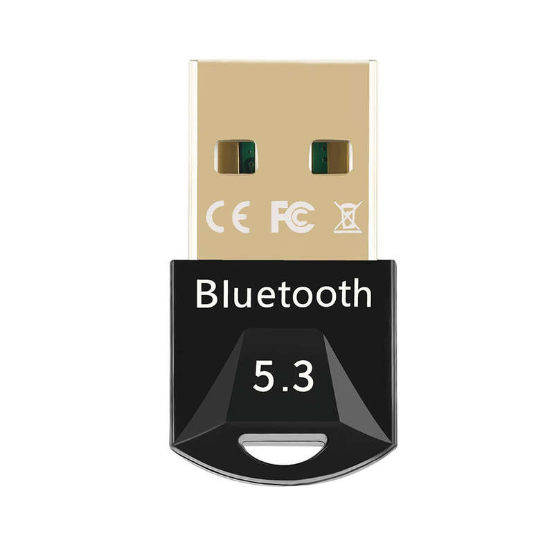 RTL801 bluetooth-Compatible 5.3 USB Adapter Dongle 3Mbps Plug and Play Wireless Transmitter Receiver