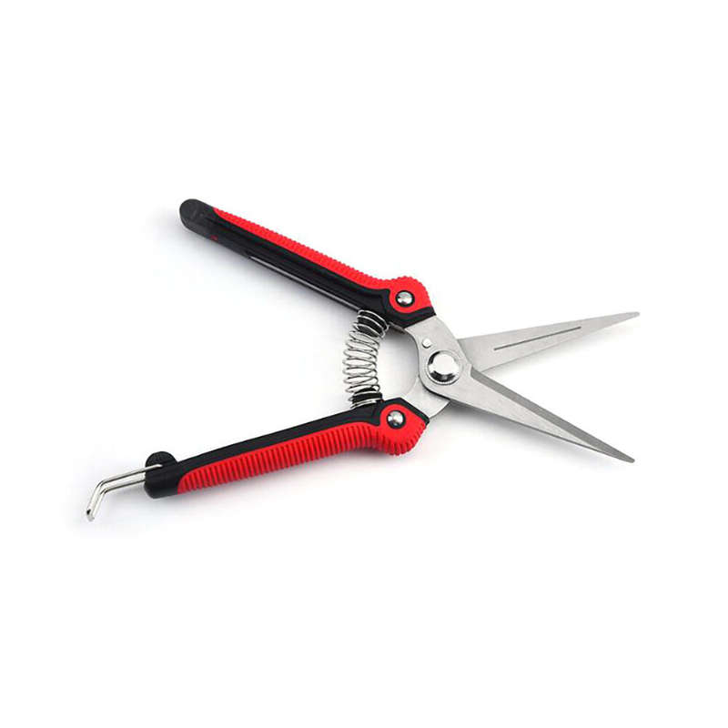 Garden Pruning Shear Straight Blade Shears Stainless Steel Elbow Cut Tools for Shrub Trimmer Househo