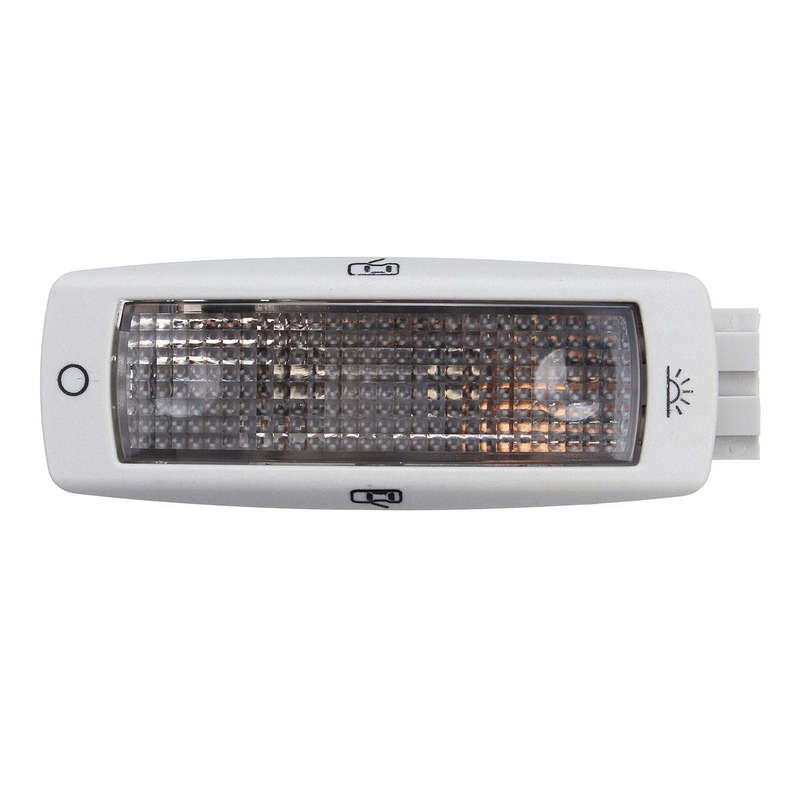 Car Rear Dome Lights Ceiling Reading Map Lamp 3-Pin Gray Cover 3B0947291B for VW/Skoda/Seat